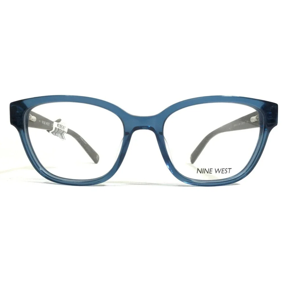 Nine West Eyeglasses Frames NW5113 424 Grey Clear Blue 50-17-135